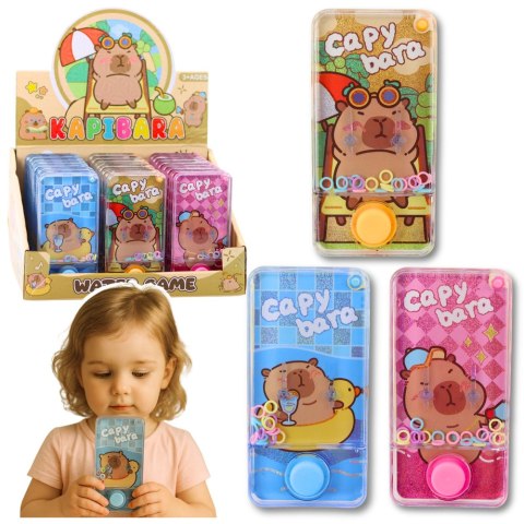 Gra Zręcznościowa Wodna Kapibara Kółeczka Mix kolor 12,5 cm LEAN TOYS