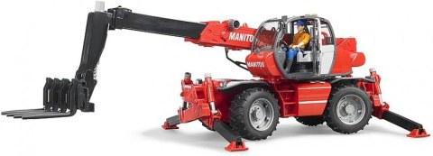 Pojazd Manitou teleskopowy MRT 2150 z akcesoriami BRUDER