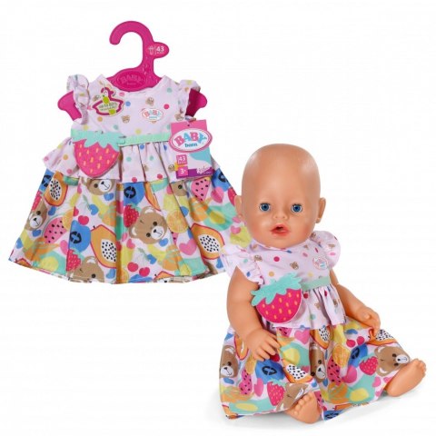 Sukienka Baby Born Owoce 43 cm Zapf