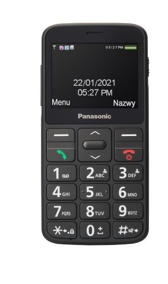 Telefon dla seniora KX-TU160 czarny Panasonic