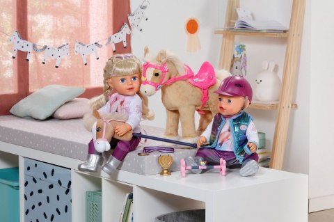 Zestaw Hobby Horse dla lalki Baby Born 43 i 36 cm Zapf
