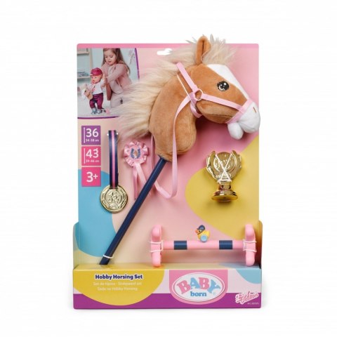 Zestaw Hobby Horse dla lalki Baby Born 43 i 36 cm Zapf