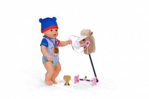 Zestaw Hobby Horse dla lalki Baby Born 43 i 36 cm Zapf