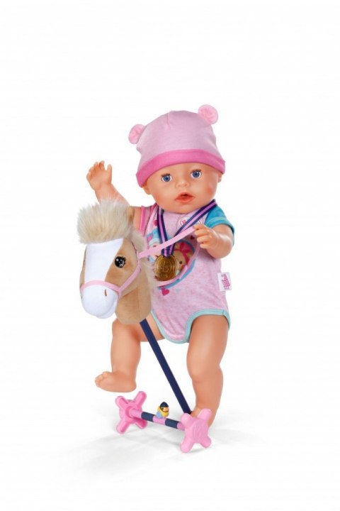 Zestaw Hobby Horse dla lalki Baby Born 43 i 36 cm Zapf