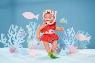 Zestaw do nurkowania z płetwami Baby Born 43 cm Zapf