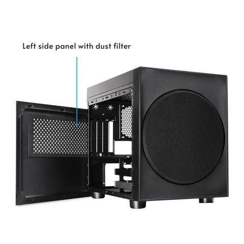 Obudowa CI-03B-OP mATX The Cube czarna Chieftec