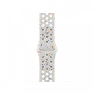 Pasek sportowy Nike w kolorze czystej platyny do koperty 42 mm - rozmiar M/L Apple