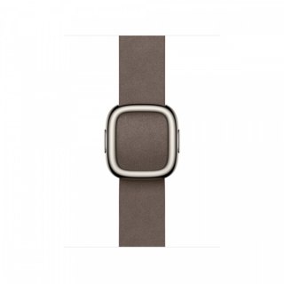 Pasek w kolorze szarobrązowym z klamrą nowoczesną do koperty 42 mm - rozmiar S Apple