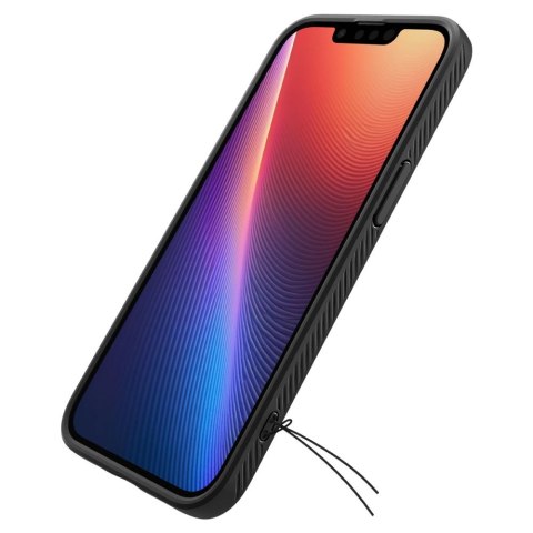 Etui ochronne na iPhone 16e Spigen Liquid Air - czarny mat SPIGEN