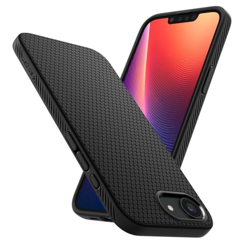 Etui ochronne na iPhone 16e Spigen Liquid Air - czarny mat SPIGEN