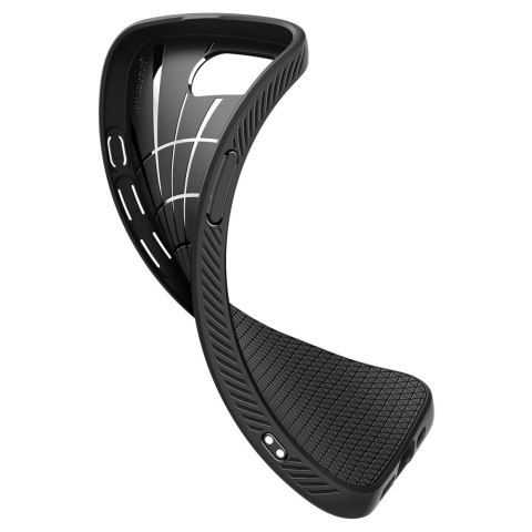 Etui ochronne na iPhone 16e Spigen Liquid Air - czarny mat SPIGEN