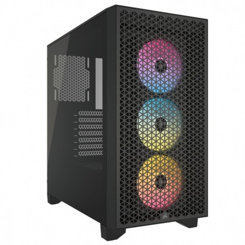 Obudowa 3000D Airflow RGB TG Mid-Tower Czarna Corsair