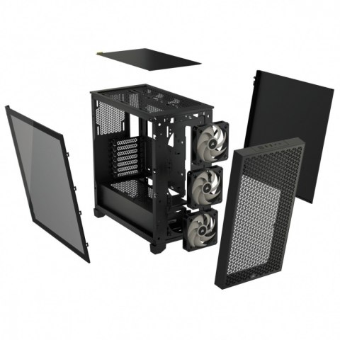 Obudowa 3000D Airflow RGB TG Mid-Tower Czarna Corsair