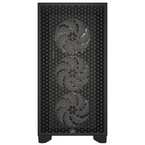 Obudowa 3000D Airflow RGB TG Mid-Tower Czarna Corsair