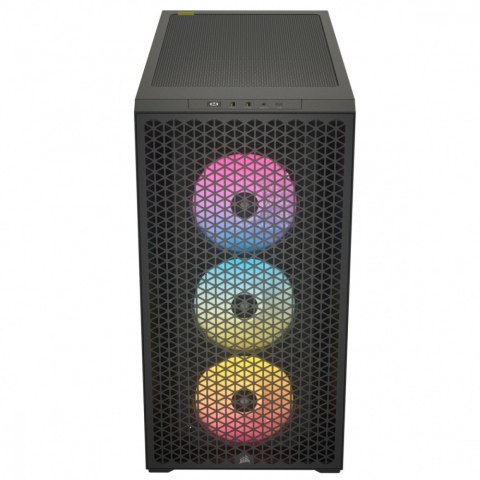 Obudowa 3000D Airflow RGB TG Mid-Tower Czarna Corsair