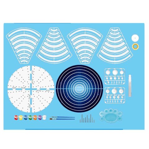 Zestaw Edukacyjny Plastyczny Układ Słoneczny Planety DIY LEAN Toys