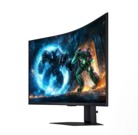 Monitor 37 cali Odyssey G7 G75F VA 3840 x 2160 UHD 16:9 2xHDMI 1xDP 1xUSB-B 2xUSB-A 1ms 165Hz zakrzywiony 3Yd2d (LS37FG750EUXEN) Samsung