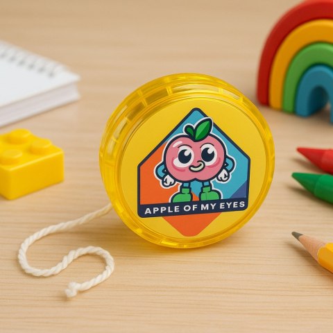 Klasyczne Jojo Zabawka Zręcznościowa YoYo Światła 6 cm Mix LEAN TOYS