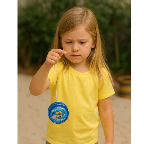 Klasyczne Jojo Zabawka Zręcznościowa YoYo Światła 6 cm Mix LEAN TOYS