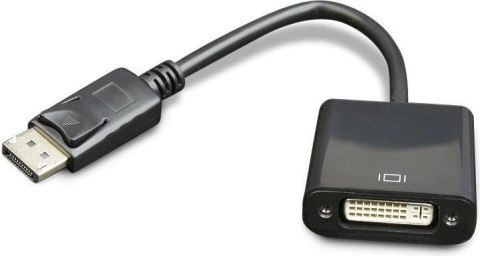 Adapter Displayport (M) - DVI (F) 29pin czarny Gembird