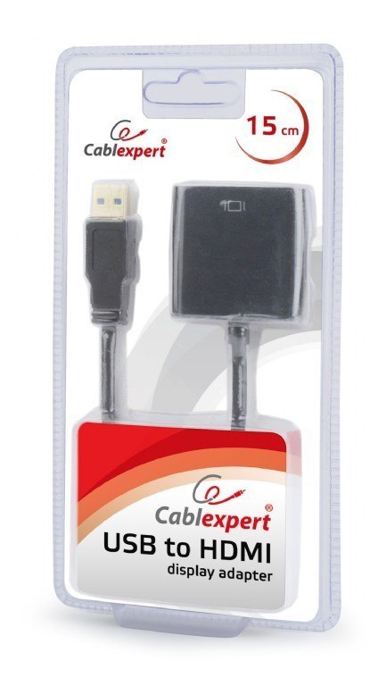 Adapter USB 3.0/HDMI-A 19pin/żeński Gembird