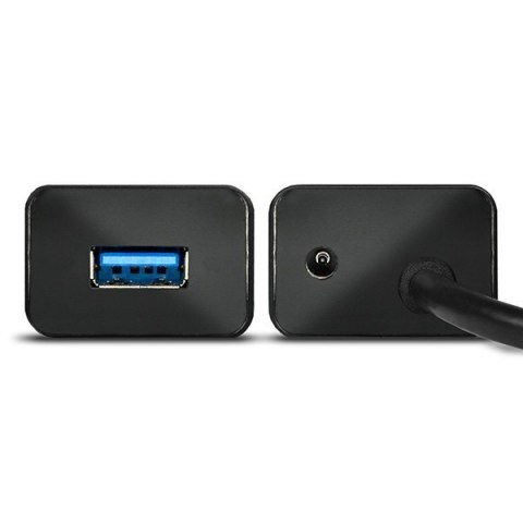 HUE-SA7BP Hub 7-portowy USB 3.2 GEN 1 aluminum charging hub, AC adapter AXAGON