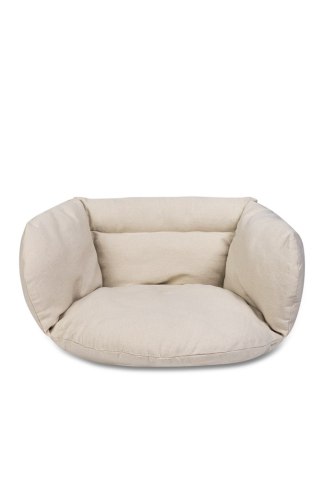 Poduszka LUARO na huśtawkę wiszącą bocianie gniazdo miękka ecru Kik Sp. z o. o. Sp. k.