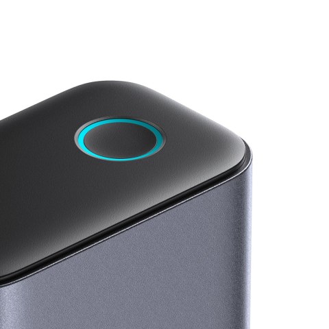 Stacja ładowania ładowarka wieloportowa GaN 65W EU 4x USB-C i 2x USB-A - ciemnoszara JOYROOM