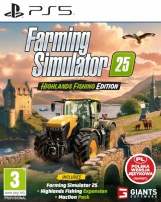 Gra Play Station 5 Farming Simulator 25 Highlands Fishing Edition Cenega