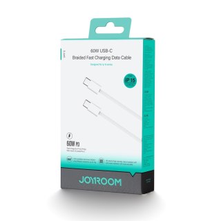 Kabel przewód Ben Series USB-C 60W 1 m - biały JOYROOM