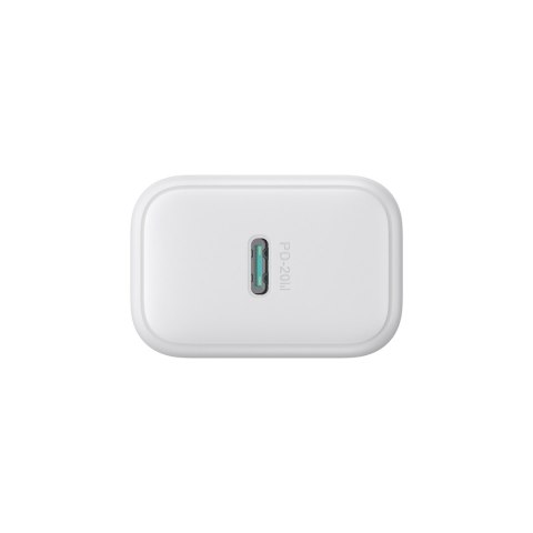 Ładowarka sieciowa USB-C PD QC 20W + kabel do iPhone Lightning 1m - biała JOYROOM