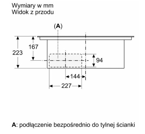 Płyta indukcyjna z wbudowanym wyciągiem PVS611B16E Bosch