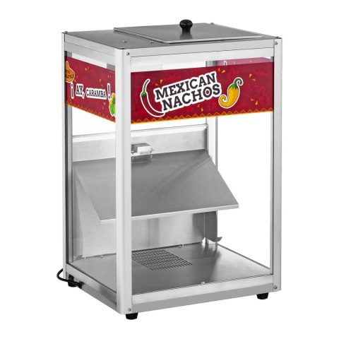Podgrzewacz witryna grzewcza do nachos orzeszków ziemnych popcornu + szufelka Royal Catering