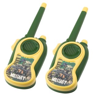 Walkie Talkie Krótkofalówki Militarne Wojskowe Dla Dzieci 300m LEAN Toys