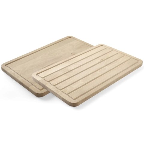 Deska do krojenia dwustronna z drewna bukowego - Hendi 505403 Hendi