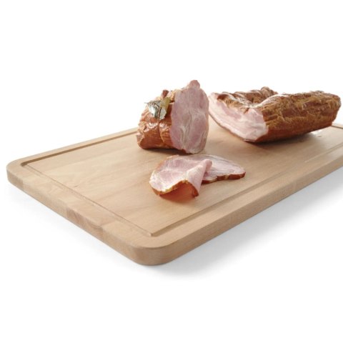 Deska do krojenia dwustronna z drewna bukowego - Hendi 505403 Hendi