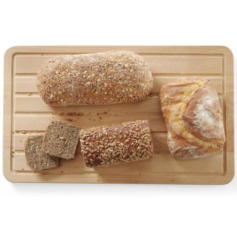 Deska do krojenia dwustronna z drewna bukowego - Hendi 505403 Hendi