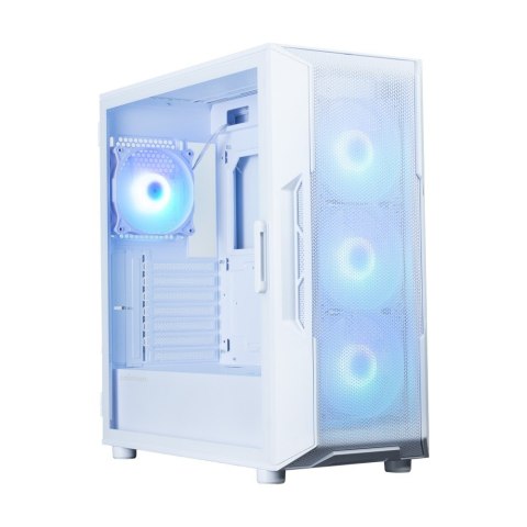 Obudowa I3 NEO V2 Mid Tower ARGB fan x4 biała Zalman