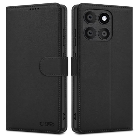 Etui pokrowiec na Motorola Edge 60 Fusion Wallet - czarne Tech-Protect