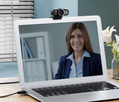 PC-LM3 kamera internetowa USB | Full HD 1920x1080 | Autofocus | 1080p | 30fps | Mikrofony stereo AUKEY