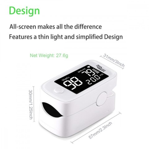 Pulsoksymetr napalcowy medyczny PR-870 ProMedix