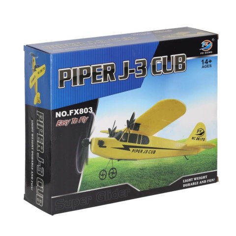 Samolot zdalnie sterowany na pilota RC FX803 Piper 150mah Kik Sp. z o. o. Sp. k.