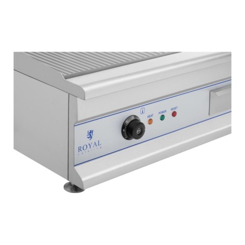Grill elektryczny 230V podwójny duży ryflowany 100cm Royal Catering