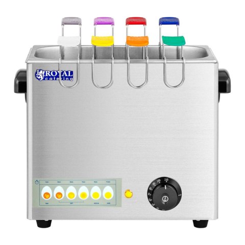 Jajowar urządzenie do gotowania 8 jajek 2600W 30 - 110deg;C + 4x podstawka do jajek Royal Catering