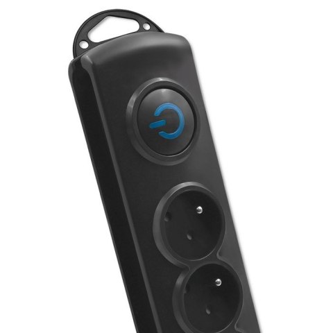 Listwa antyprzepięciowa | 8 gniazd | 1,8m Qoltec