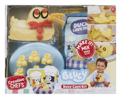 Masa plastyczna Creative Chefs Bluey Tort Kaczka Mix Little Tikes