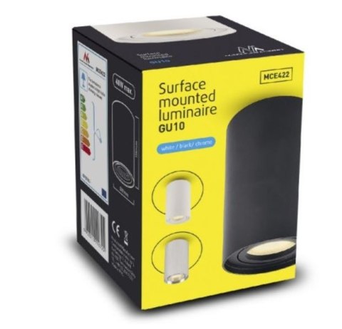 Oprawa natynkowa GU10 MCE422B Maclean