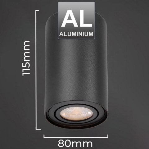 Oprawa natynkowa GU10 MCE422B Maclean