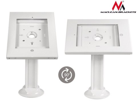 Stojak, uchwyt reklamowy do tabletu, biurkowy z blokadą, MC-677 iPad 2/3/4/Air/Air2 Maclean