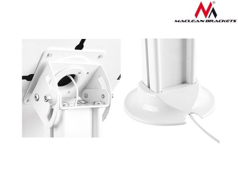 Stojak, uchwyt reklamowy do tabletu, biurkowy z blokadą, MC-677 iPad 2/3/4/Air/Air2 Maclean